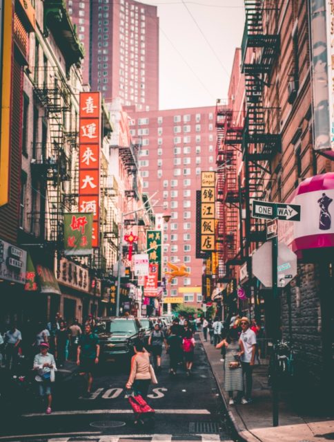 час пик в большом городе